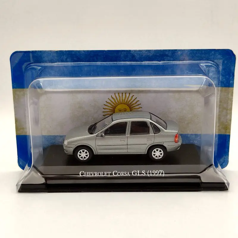 

IXO 1:43 For Chevrolet Corsa GLS 1997 Diecast Models Limited Collection Auto Toys Car Gift Silver