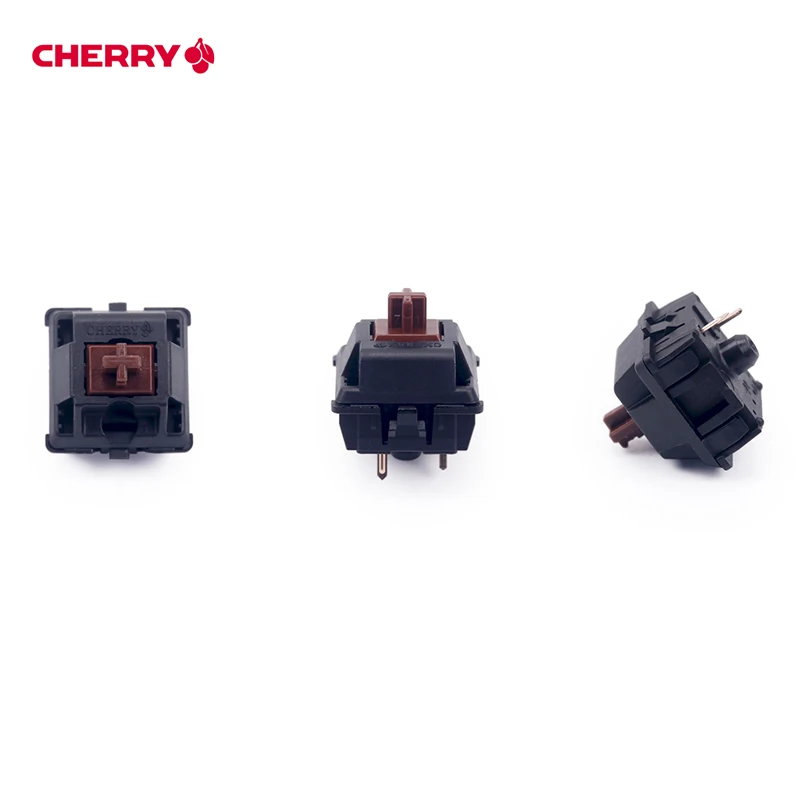 Оригинальный механический переключатель для клавиатуры Cherry MX Красный Черный