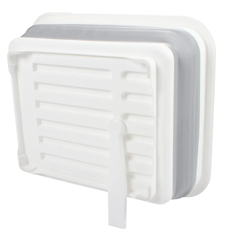 New Camper Car Foldable Dish Rack Tableware Portable Bowl TPR Sink Design RV Boats Caravan accessories trailer | Автомобили и