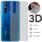 Защитная пленка из углеродного волокна для vivo Y91, Y91C, S1, V17 Pro, Neo, 10 шт.лот, полное покрытие, для задней панели vivo Y11, Y12, Y15, Y19 2019