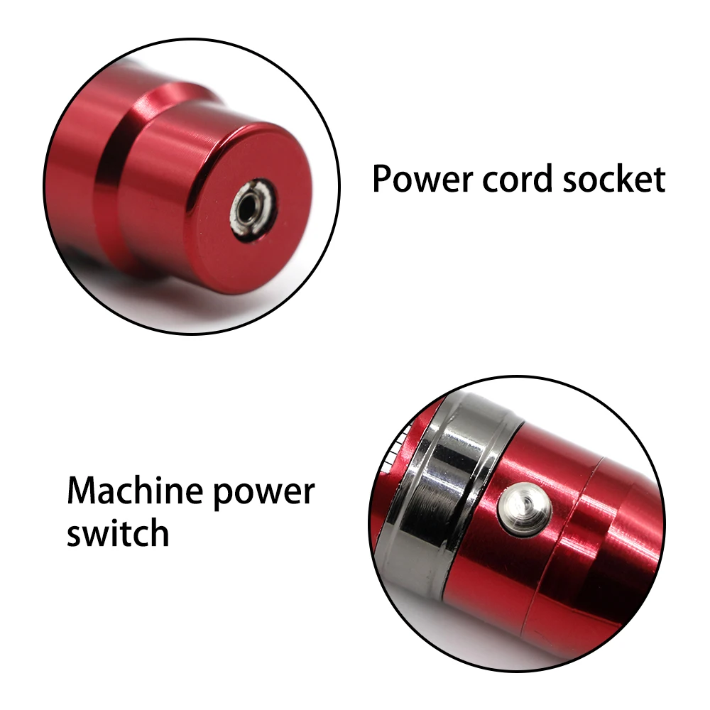 

Tattoo Machine Permanent Makeup Eyebrow Lip Aluminum Alloy Tattoo Machine Pen Gun Microblading Liner Shader Tattoo Machine