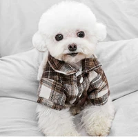 2021 pet clothes cat dog clothes for small dogs fleece keep warm dog clothing coat jacket sweater winter pet costume for dogs