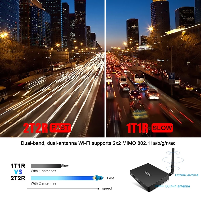 K7 Smart 9 0 DVB-/S2/C Amlogic S905X2 4 Гб DDR4 64 2 4G + 5G Dual WiFi 4K медиаплеер | Электроника