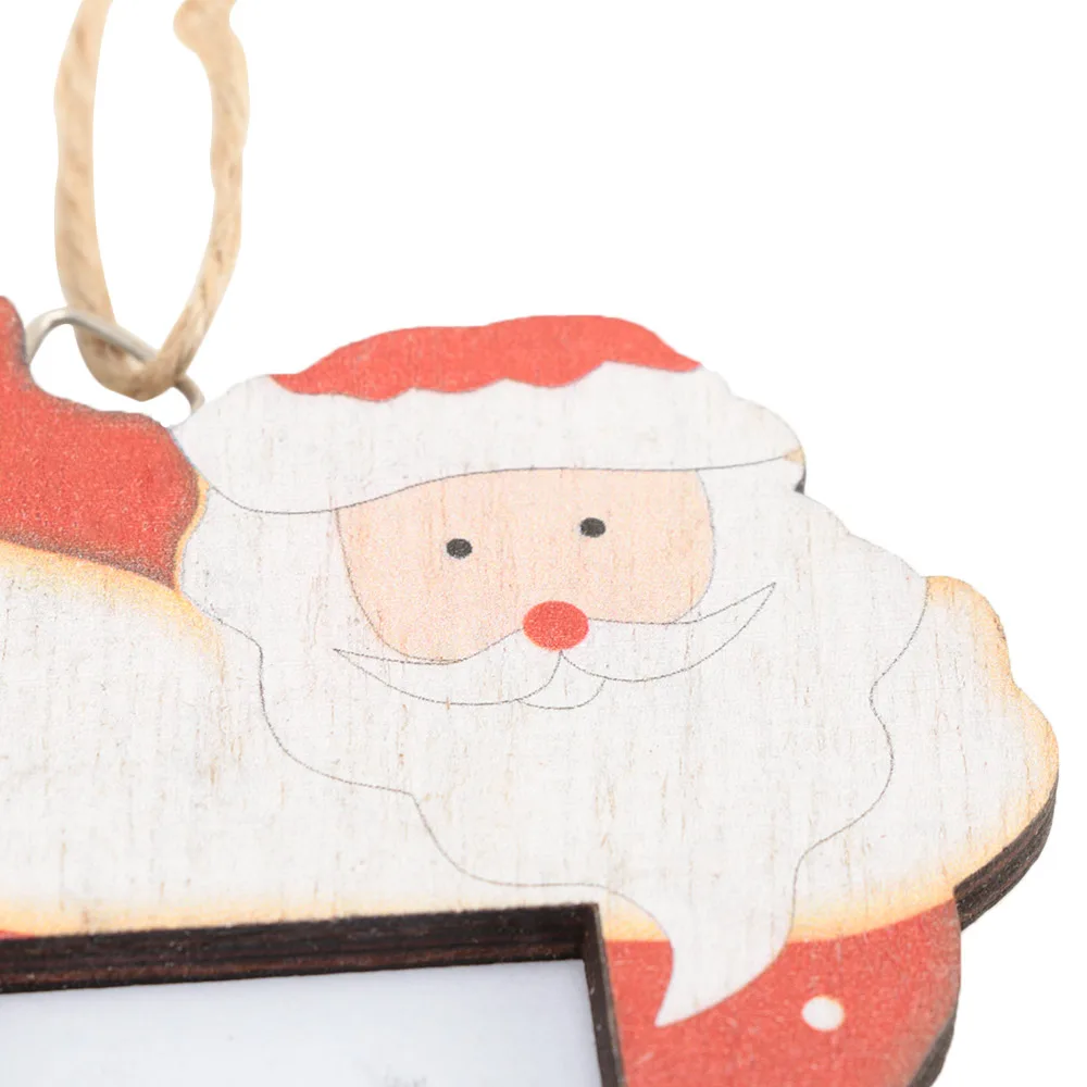 Новогодняя фоторамка Подвески Дерево Деревянные украшения праздничный декор