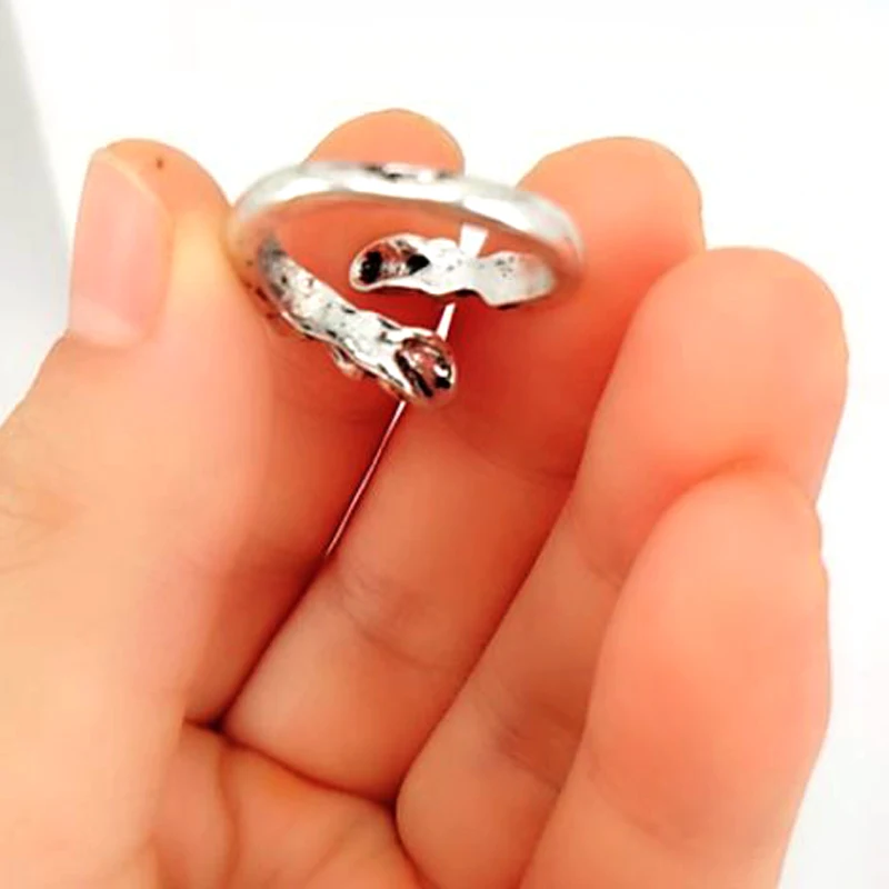 Hzew Цвет: старое серебро кольца для открытия подковы трендовый сплав материал