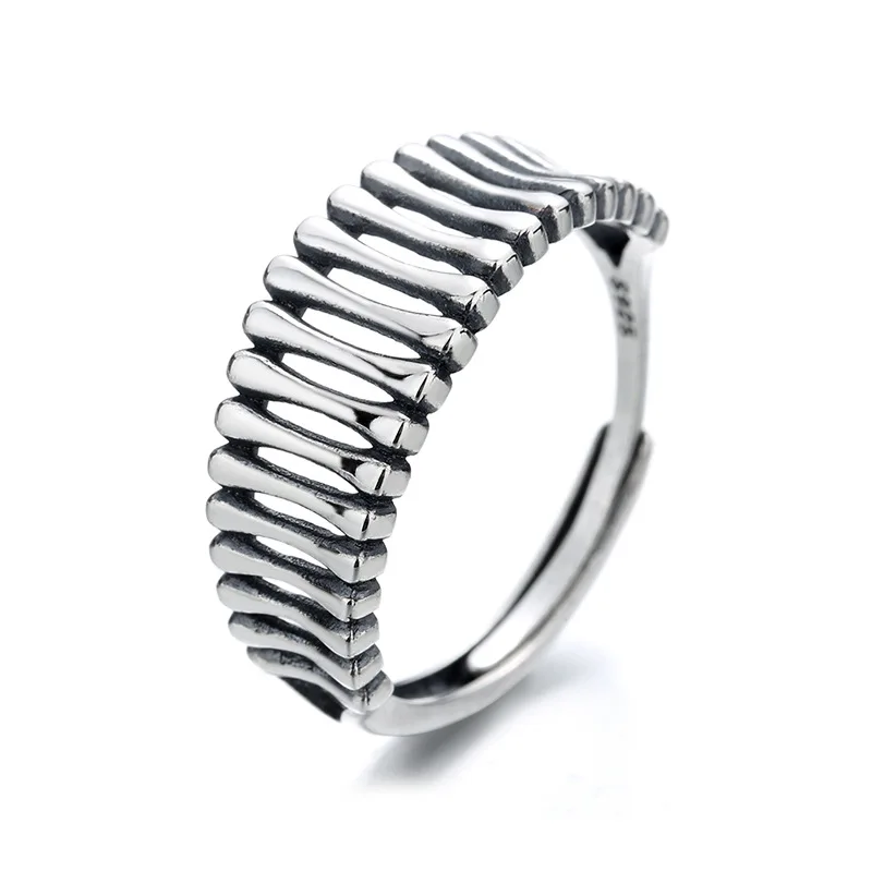 

Couple Ring A Pair of S925 Sterling Silver Rings Adjustable Engagement Ring Cute and Romantic Special Jewelry