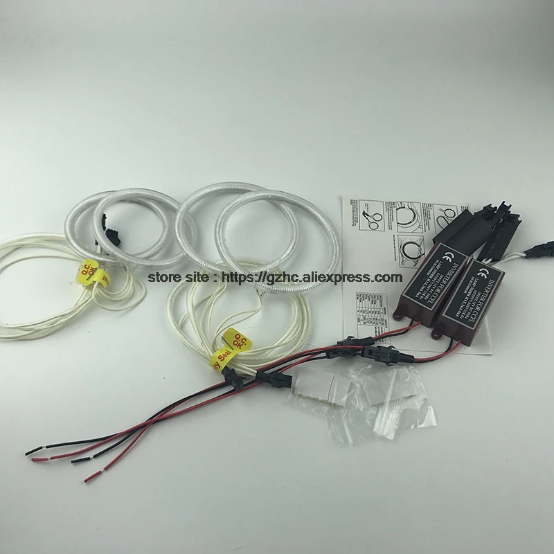 Для Hyundai i30 2008 2009 2010 2011 ультра яркий дневной светильник DRL CCFL ангельские глаза