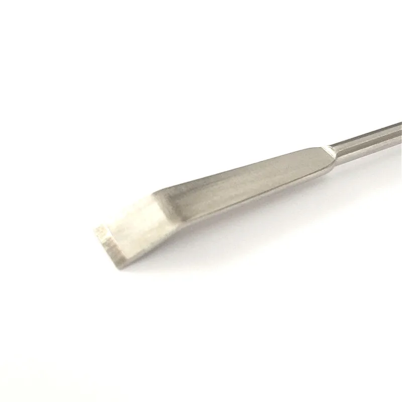 Микрон Совок наркотиков ложка-Скребок Лопата 220 мм Нержавеющая сталь следов