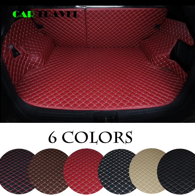 

Car Cargo Liner Floor Trunk Carpet Rugs Car Trunk Mats For For Nissan Xtrail 5 seats 2014 2015 2016 2017 2018