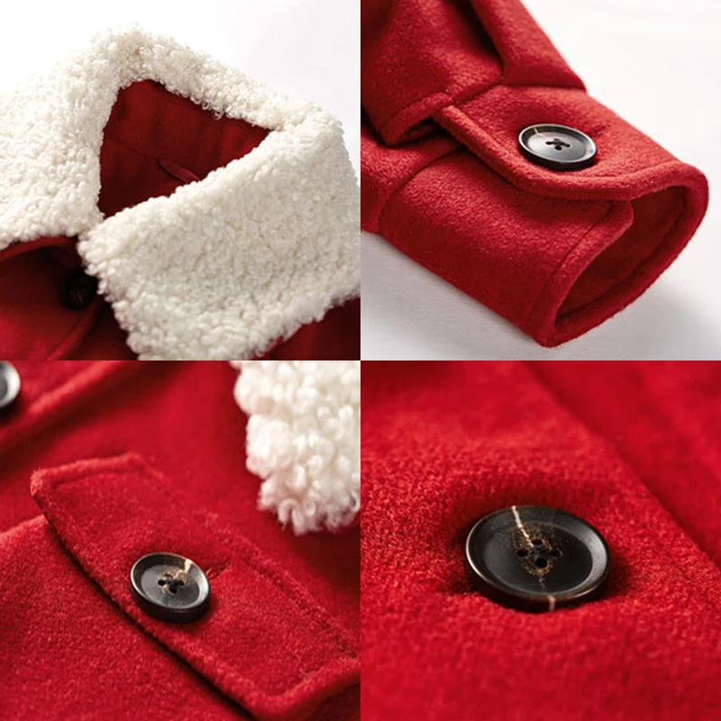 Женское однобортное пальто ARTKA утолщенное шерстяное со съемным карманом и