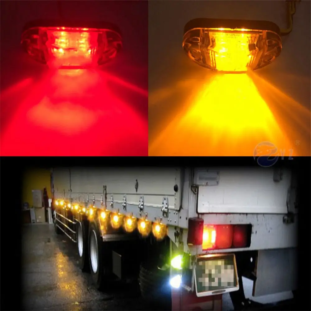12 В 24 в автомобильный габаритный задний светильник с поворотным индикатором