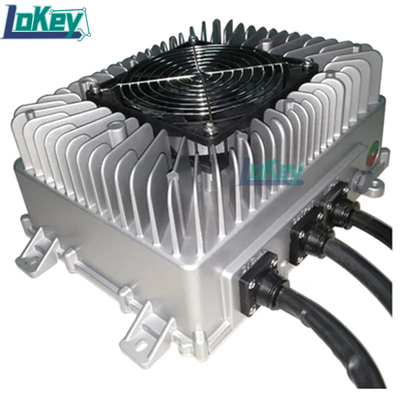 

seal waterproof high voltage charger 72V 96V 114V 312V 20A 30A 40A smart Charger for lithium lipo lifepo4 LTO lead acid batterys