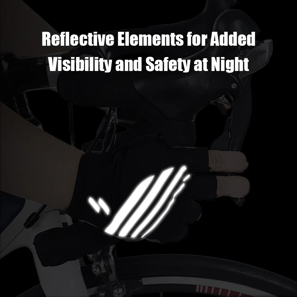 Перчатки спортивные с открытыми пальцами противоударные Нескользящие дышащие