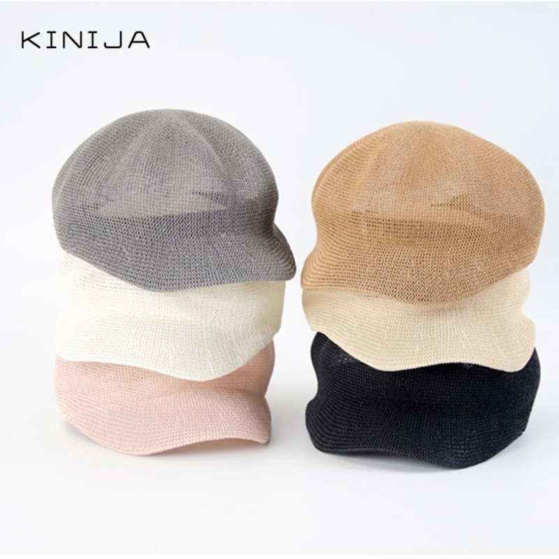 Восьмиугольный берет соломенная шляпа художника Шляпа На Открытом Воздухе