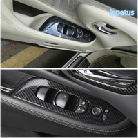 lapetus inner door handle holder window lift button switch decoration frame cover trim for nissan murano 2015 2016 2017 2018 abs