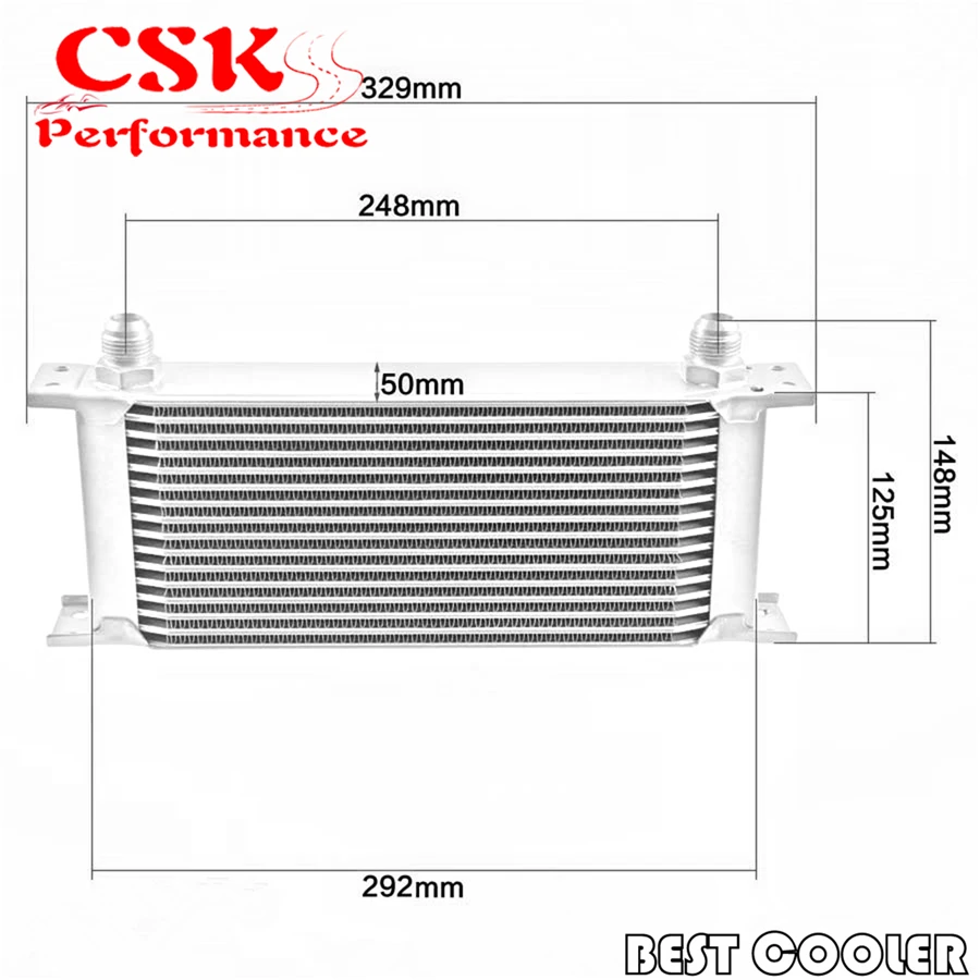 16 рядный кронштейн для масляного радиатора шланг подходит BMW Mini Cooper S R56 Supercharger