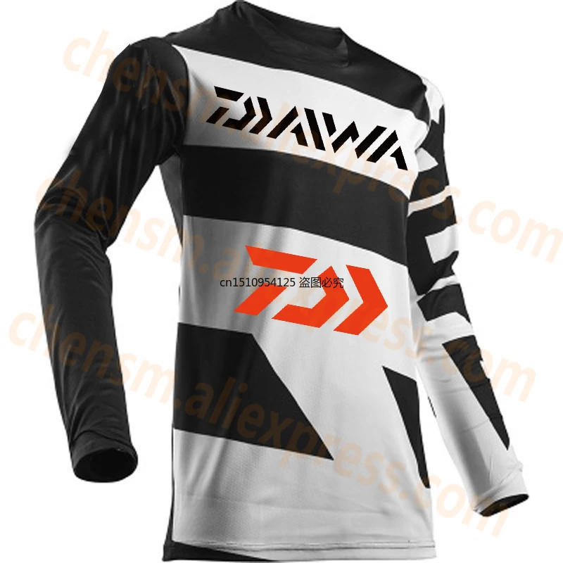 

2021 Summer New Fishing Dawa Daiwa Sweatshirt Breathable Anti-uv Sun Protection Jersey Quick Dry Fishing Long-sleeve Clothes