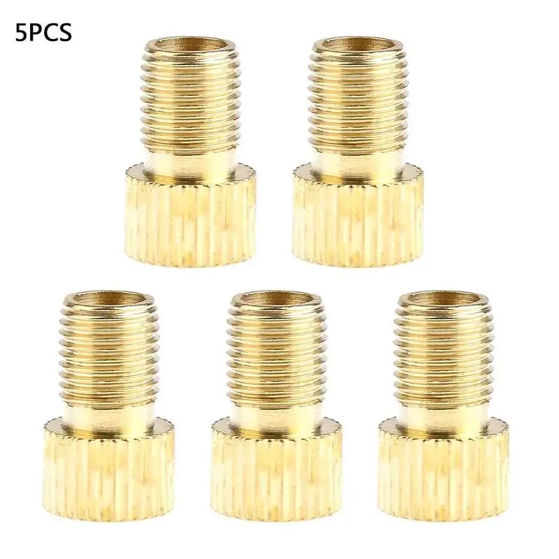 

1/2/3/4pcs Pump Bicycle Convert Presta to Schrader Copper Bike air Valve Adaptor adapters wheels gas nozzle Tube Tool Dropship