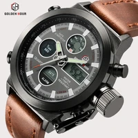 top brand luxury men swimming quartz analog outdoor sports watches military male clock led display watch relogio masculino gift