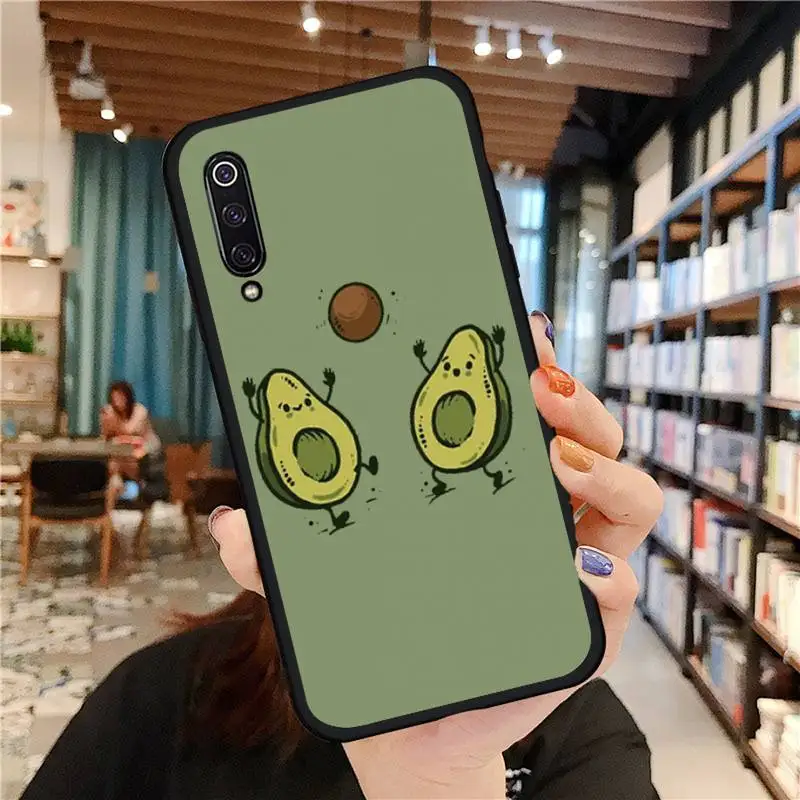 

Cute Avocado Phone Case For Xiaomi Redmi 7 8 9t 6 9se k20 mi8 max3 lite 9 note 9s 10 pro