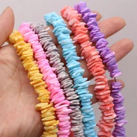 fashion strand beads irregular natural shells gravel beads for jewelry making charms diy necklace bracelet accessories 8 10 mm