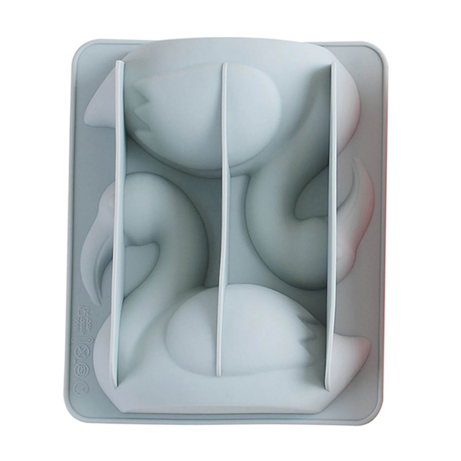 

Silicone Mold Large Flamingo Non Stick Candle Chocolate Cake Jelly Fondant Decoration Soap Mould Confectionery Baking Supplies