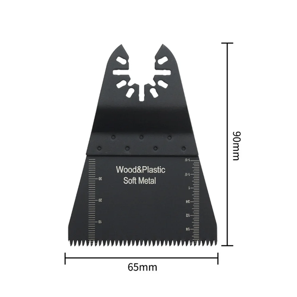 

1pc/10pcs 65mm Precision Oscillating Multitool Saw Blades For Black&Decker For Cutting Cork Boards Plastics Multi-function Saw