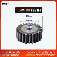 1pcs1 5m90teeth 1 5 mold precision spur gear 15mm thick cylindrical gear external gear hard tooth surface high frequency