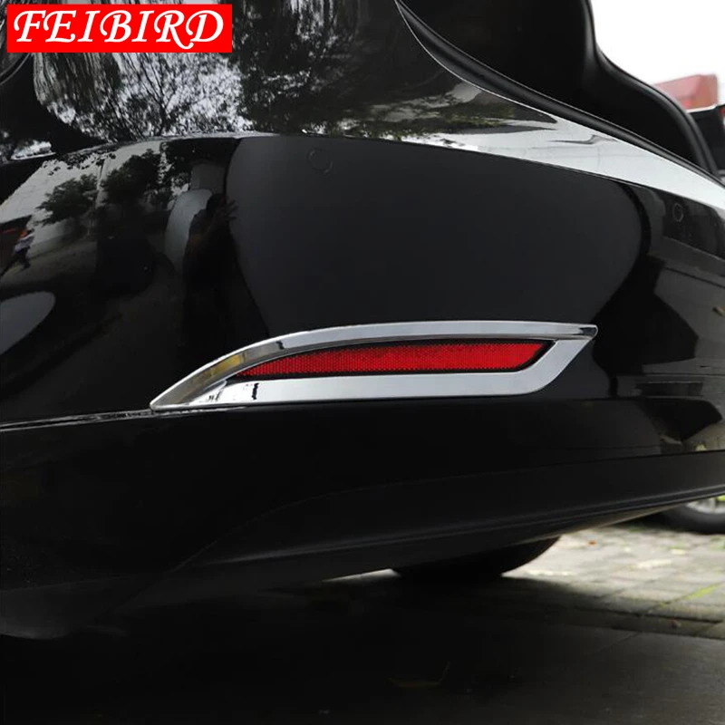 Аксессуары подходят для Tesla Model 3 2018 2019 ABS хром внешний задний багажник