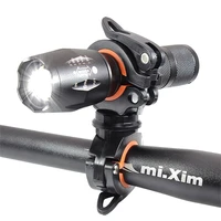 t6 bicycle handlebar flashlight holder lamp 18650 aaa battery mtb bike headlight usb chargeable cycle led light riding equipment