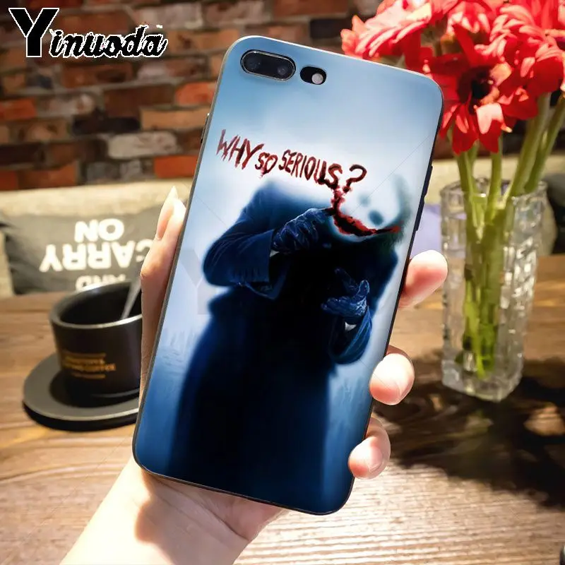 Yinuoda Joker распродажа Роскошные крутые аксессуары для телефонов Чехол для iPhone 7plus 6S 6plus 7 8 8Plus X XS XR XS MAX 5S 11 11pro max чехол