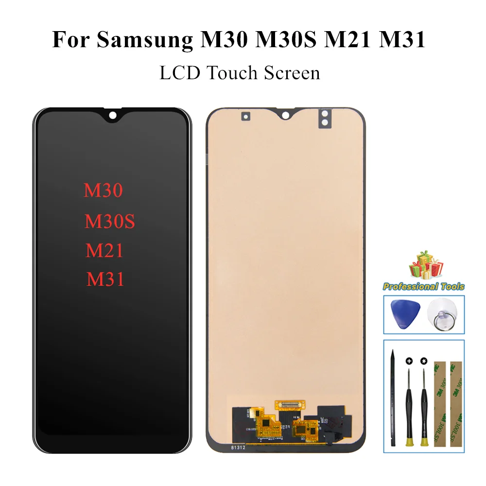 

ЖК-дисплей и сенсорный экран для Samsung Galaxy M30 M305/M30S M307/M21 M215/M31 M315