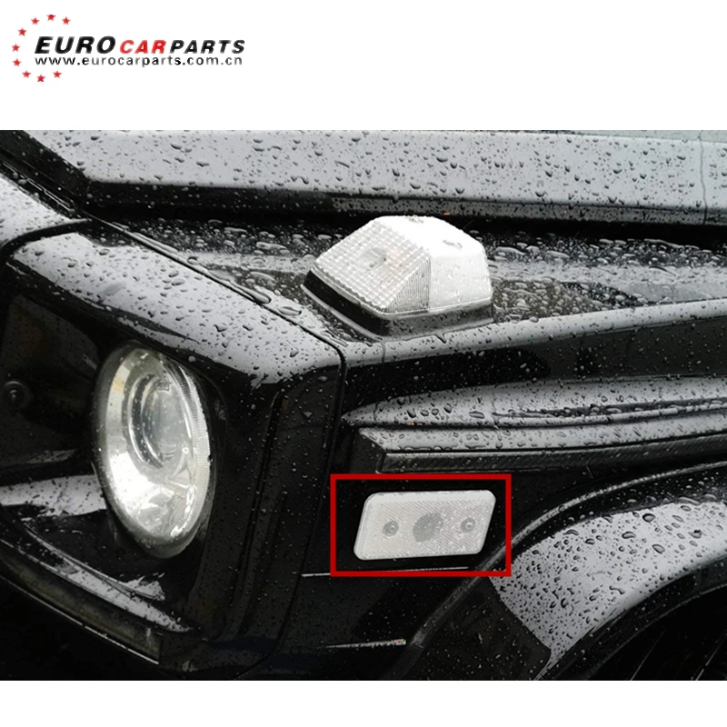 

W463 отражатель для крыла, светильник для G-класса G350 G500 G55 G63 в американском стиле, поворотный отражатель для крыла, Светодиодный отражатель