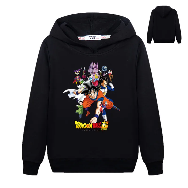Dragon Ball Z Vegeta/Детские толстовки с капюшоном для мальчиков и девочек, Аниме Супер Саян Гоку толстовка с капюшоном DBZ, Молодежные пуловеры, верхняя одежда, куртка, спортивные костюмы