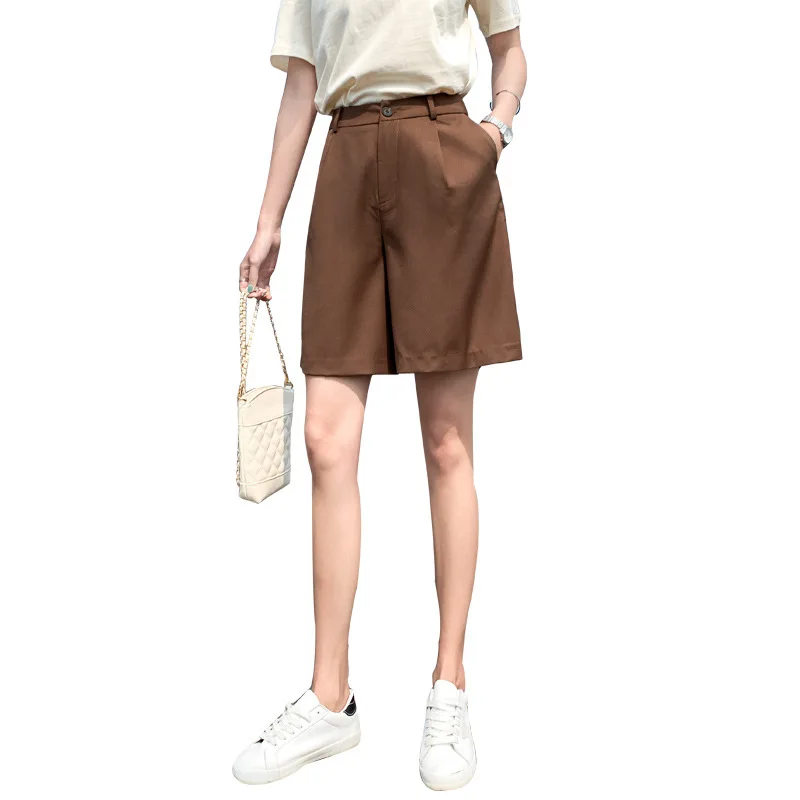 

New Cargo Pants Women INS All-Match Wide Leg Pants Baggy Straight Trousers High Waist Casual Suit Pants