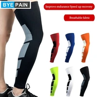 1pcs byepain anti slip full length compression leg sleeve calf shin splint support protect for pain relief recovery