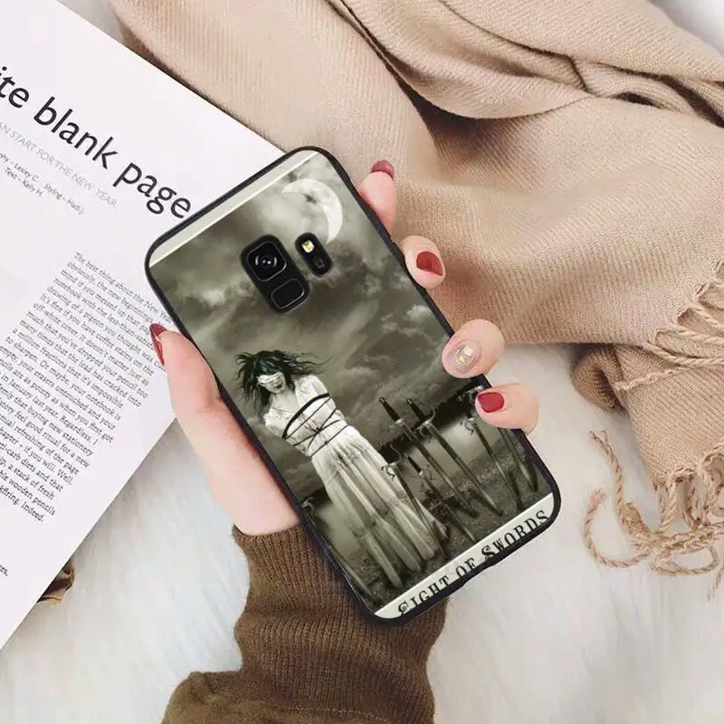 

Tarot cards for Halsey HFK Phone Case for samsung galaxy s21 s20 fe s10 s9 s8 s30 note 20 10 ultra plus pro lite 5G funda cover