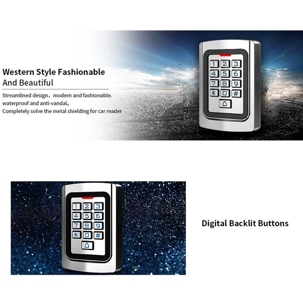 Водонепроницаемый металлический считыватель из нержавеющей стали 13 56 МГц 2000