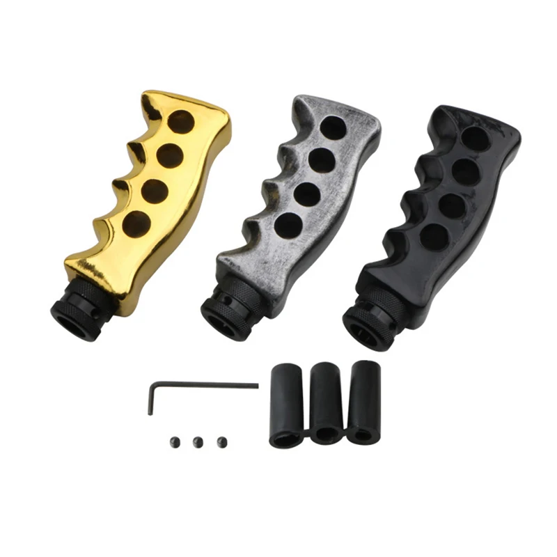 

Universal Car Modified Metal Gear Shift knife Hilt Shape Aluminium Alloy Manual Gear Stick Shift Head Lever Shifter Handle Stick