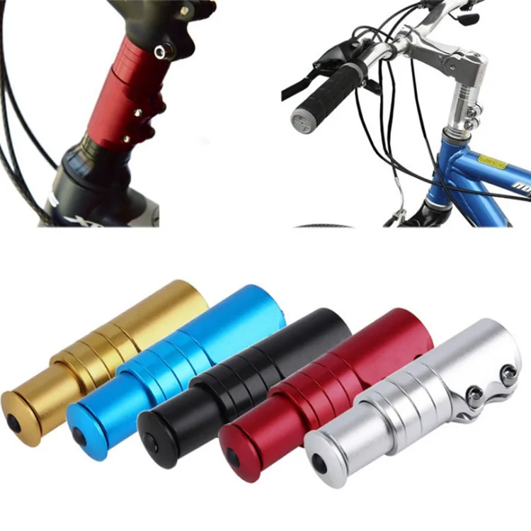 

Aluminum Alloy Bicycle Stem Increased Control Tube Extend Handlebar Stem Heighten Bike Front Fork Bicycle Parts Accessories