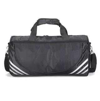 Black Silver L Спортивные сумки для спортзала/наплечный диагональный цилиндрический рюкзак для йоги/сумка для Тхэквондо/Мужская Женская походная водонепроницаемая сумка - Цвет: Black Silver L