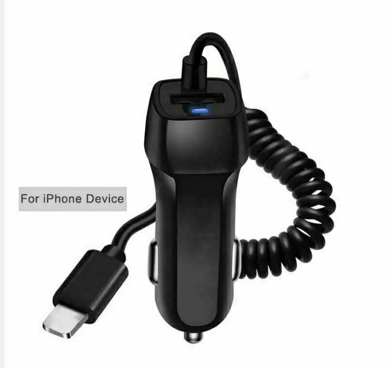 5V/2A LED Travel Car Charger Adapter for iphone X 5 5S 5C 6 7 8 Plus for iPod iPad Mini Air / For Samsung For huawei For LG