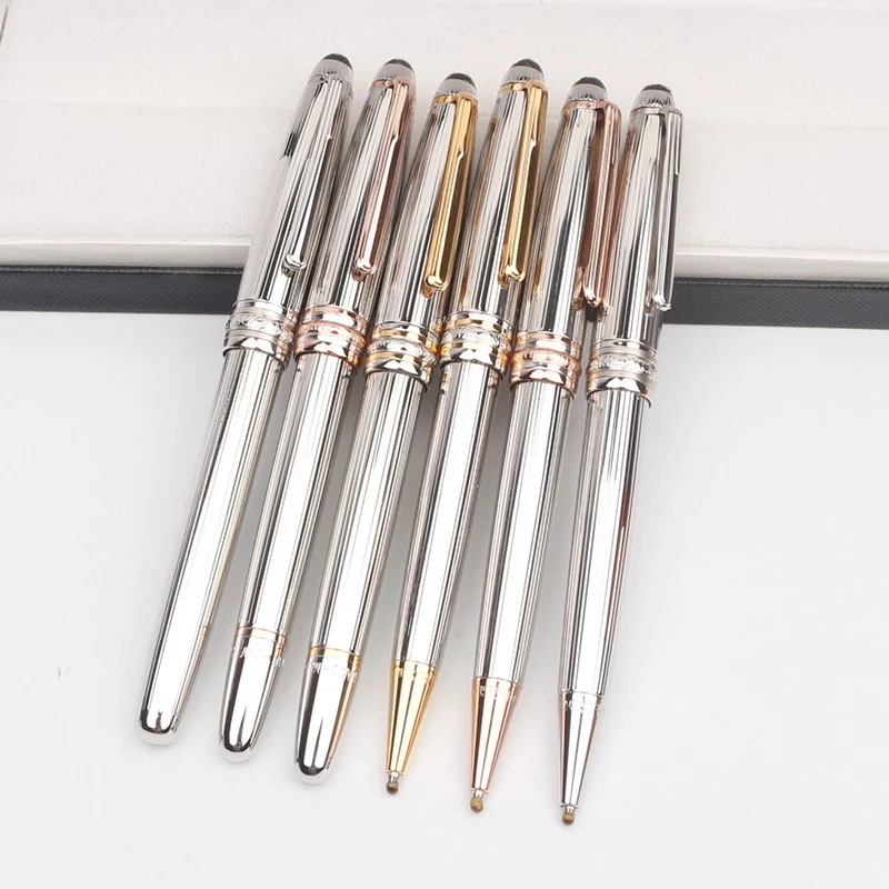 

Hot Sell 163 MB Ballpoint Pen Metal MST Roller Pen School Office Stationery Luxury Brand Business Gift Writing Fountain Pens