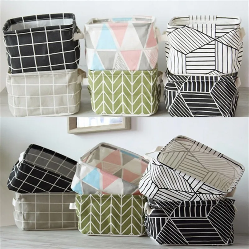 

Fold Storage Basket Plastic Storage Container Box Home Use Storage Basket Food Clothes Storage Boxes