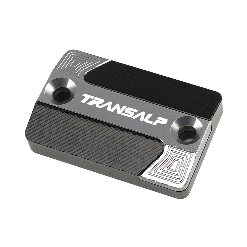 

For HONDA TRANSALP700 TRANSALP 600 650 700 XLV Hot Deals Motorcycle CNC High quality Front Brake Fluid Reservoir Cap Cover