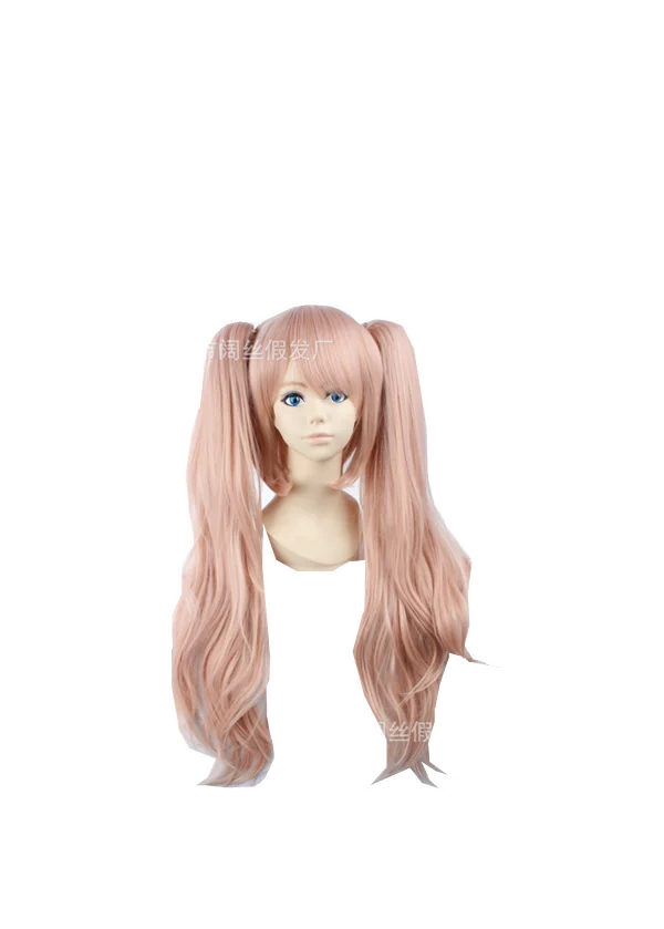 wigs Danganronpa Косплей Аниме Дзюнко Эносима Emboitement Inushio Kimuchi Dangan Ronpa триггер счастливый хаос Косплей Костюм - Цвет: wigs