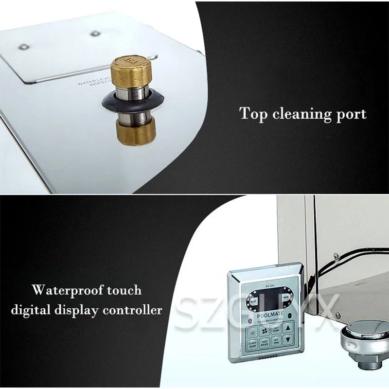 Паровой двигатель для дома и ванной 220 В/380 В коммерческий Электрический