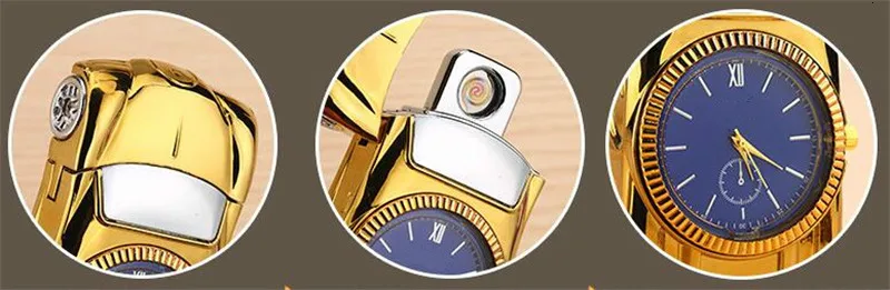 COXRY, usb зарядка, беспламенная зажигалка, Золотая модель автомобиля, мужские часы, роскошные Брендовые мужские часы, кварцевые игрушки, коллекция часов для мужчин