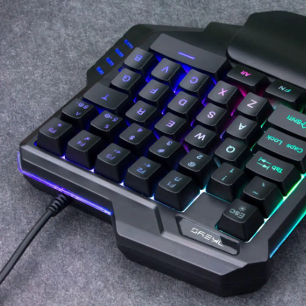 G30 1 8 м Проводная игровая клавиатура со светодиодной подсветкой 35 клавиш с одной