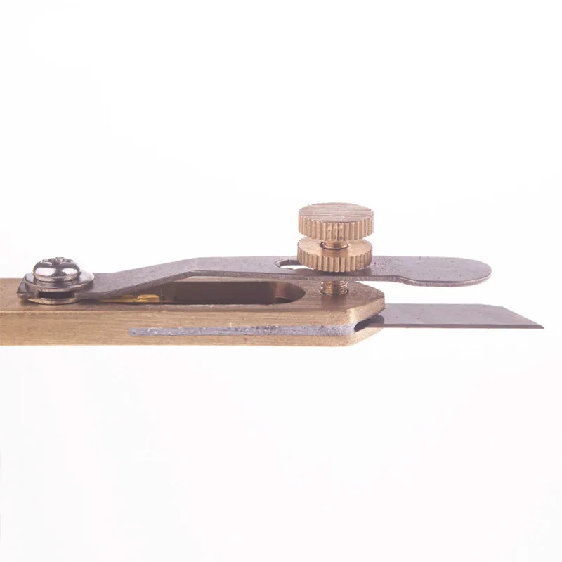 1PC Leather Craft Tools Incision Cutter DIY Copper Trimming Knife for Blade Cut into strips leather Cutting Tool | Дом и сад